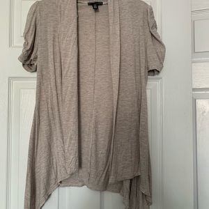 Short sleeve cardigan